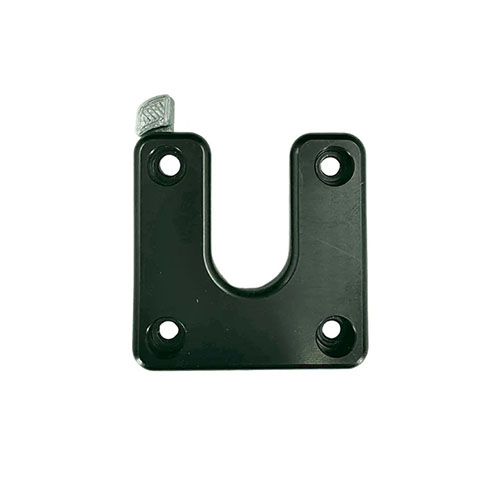 Le U-Plate LOCKING offre une polyvalence maximale avec un levier de verrouillage ajustable et peut être monté dans quatre orientations différentes.
